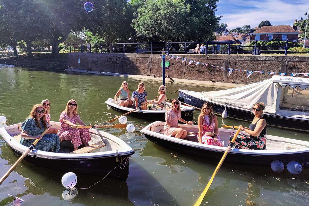 A fun day on Hythe canal
